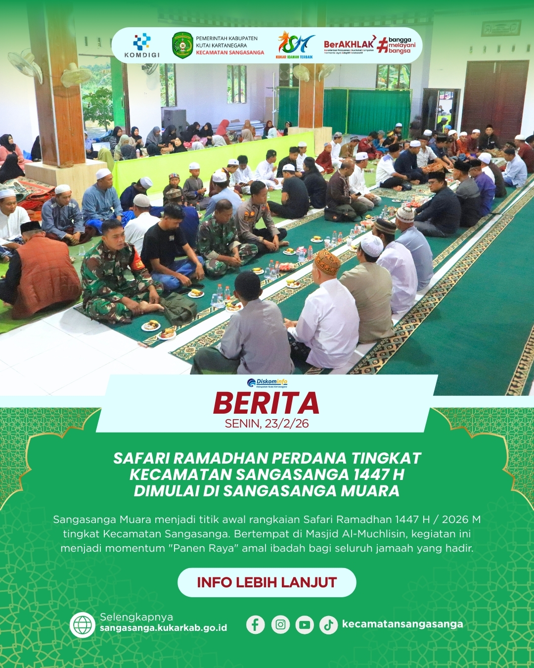 Safari Ramadhan Sangasanga Muara: Menjemput Keberkahan di Bulan Panen Raya